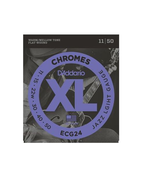 D'addario Chromes ECG-24 011-050