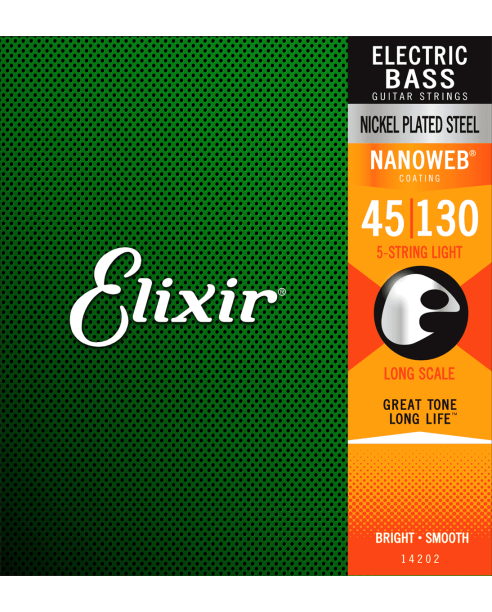 Elixir Nanoweb Long Scale Bass 45-130