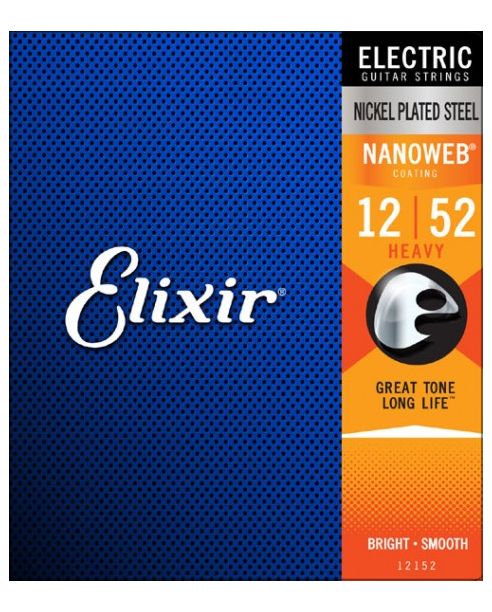 Elixir Nano Electric 012-052 Heavy