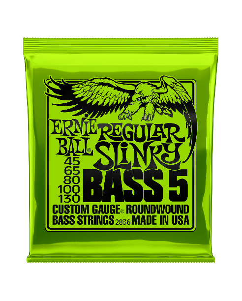 Ernie Ball 2836 Bass 5 string Regular Slinky 045-130