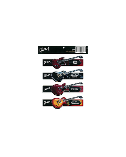 Gibson Guitar Sticker Pack 3