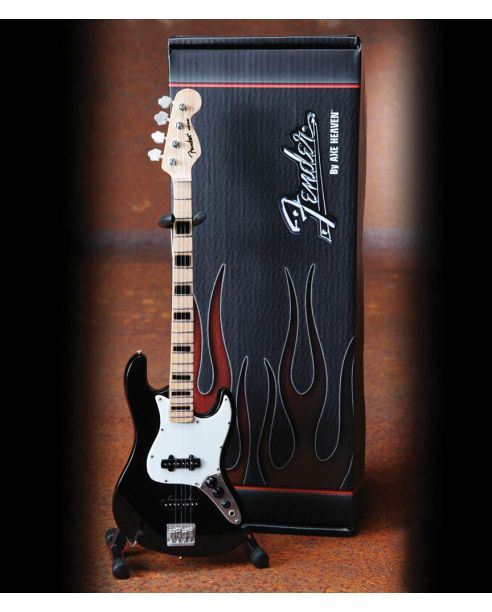 Miniature Fender Jazz Bass BLK