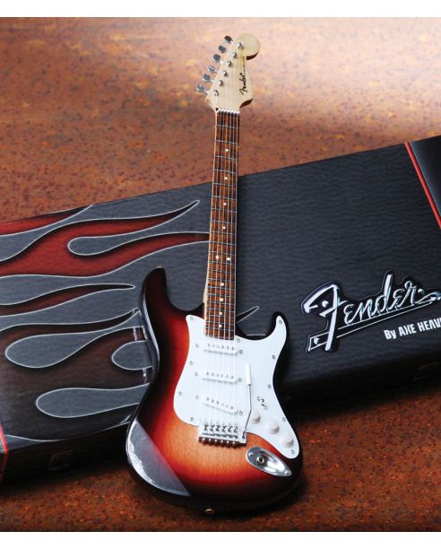 Miniature Fender Stratocaster Classic Sunburst