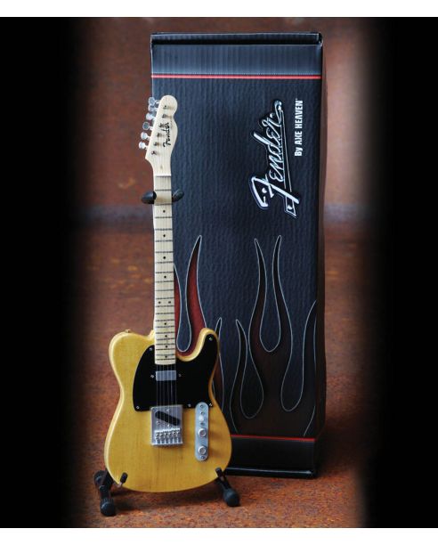 Miniature Fender Telecaster Butterscotch Blonde