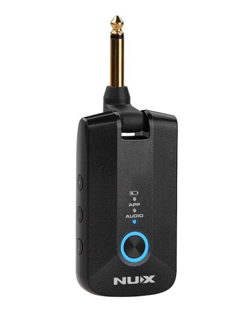 NUX MP-3 Mighty Plug Pro Guitar and Bass Remote Modeling Amplug
