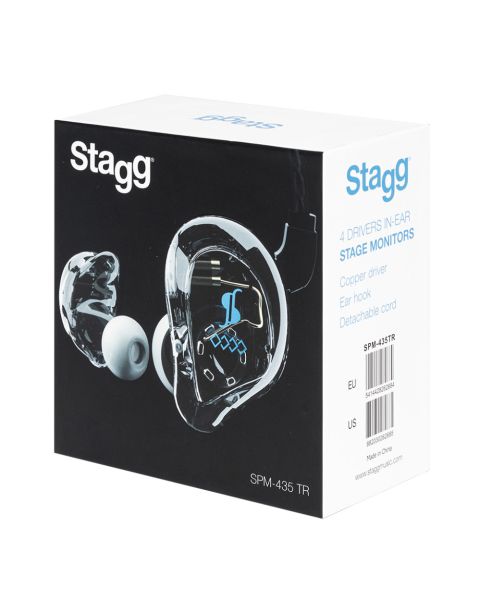 STAGG SPM-435 TR 4 driver In Ear Monitors