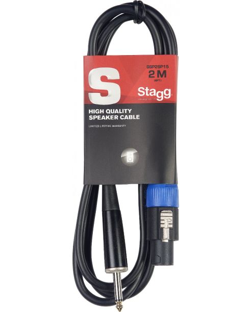 STAGG SSP2SP15 2m luidsp.kabel SPK-JCK