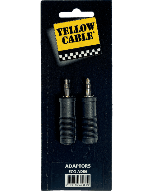 Yellow Cable AD06 adapter st.jack/st.fem