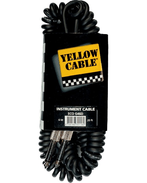 Yellow Cable G46T gitaarkabel jack/tel