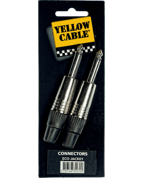 Yellow Cable JACK01 connector jack mono
