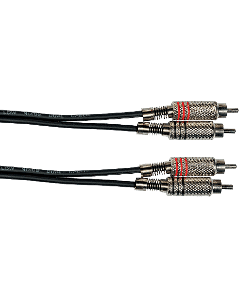 Yellow Cable K04 3meterkabel 2RCA/2RCA