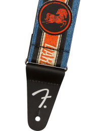 Fender George Harrison Dark Horse Black Logo Strap