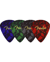 Fender Pick Shaped Coasters with Logo Set van 4 Onderzetters