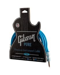 Gibson CAB12-BL 12i Blue Instrument Cabl (GIBGZCAB12BL) - Huigens Music