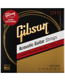 Gibson SAG-CPB12 Coated Phosphor Bronze 012-053