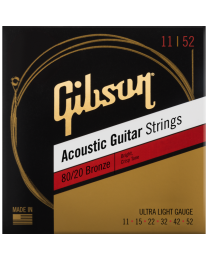 Gibson SAG-BRW11 80/20 Bronze 011-052