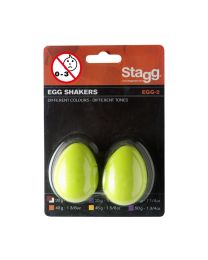 STAGG EGG-2 GR 2pc Egg Shakers Green