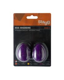STAGG EGG-2 PP 2pc Egg Shakers Purple