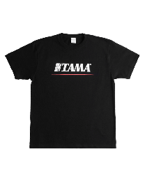 Tama T-Shirt Logo with Red Line M
