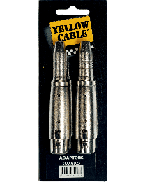 Yellow Cable AD23 adapter jack/XLR