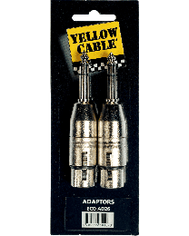 Yellow Cable AD26 adapter jack/XLR