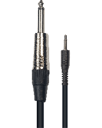 Yellow Cable K13 3meter audiokabel Jack 3,5mm/Jack 6,35mm mono
